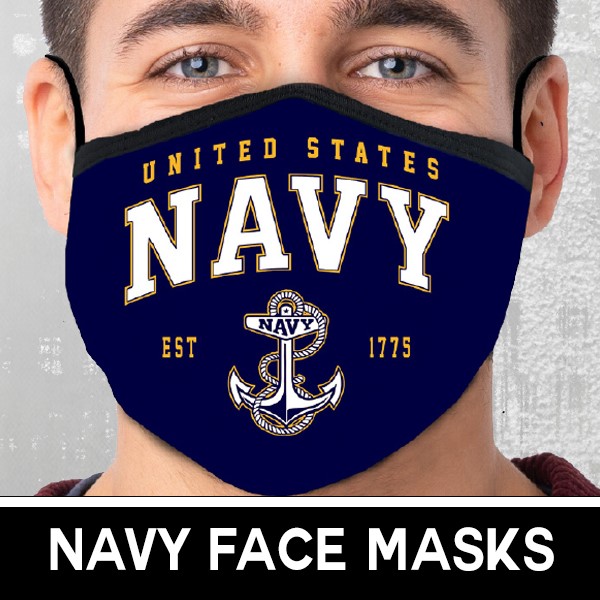 Navy Face Masks