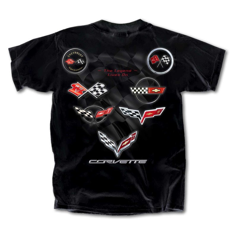 CORVETTE EMBLEM COLLECTION CVFLV-B-ADL