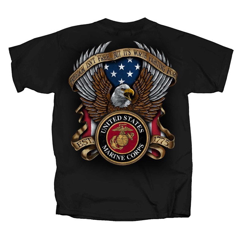 marines t shirt free