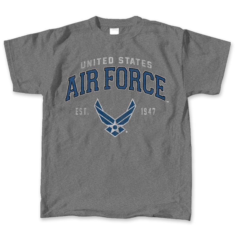 AIR FORCE VINTAGE BLOCK LOGO TAVBF-GY-ADL