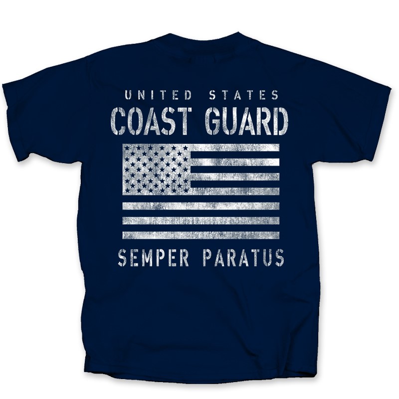 Coast Guard Tonal Flag Tee