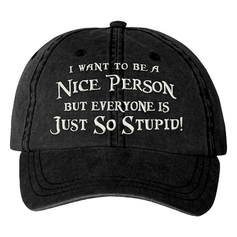 JUST SO STUPID HAT PIJSS-B-HAT
