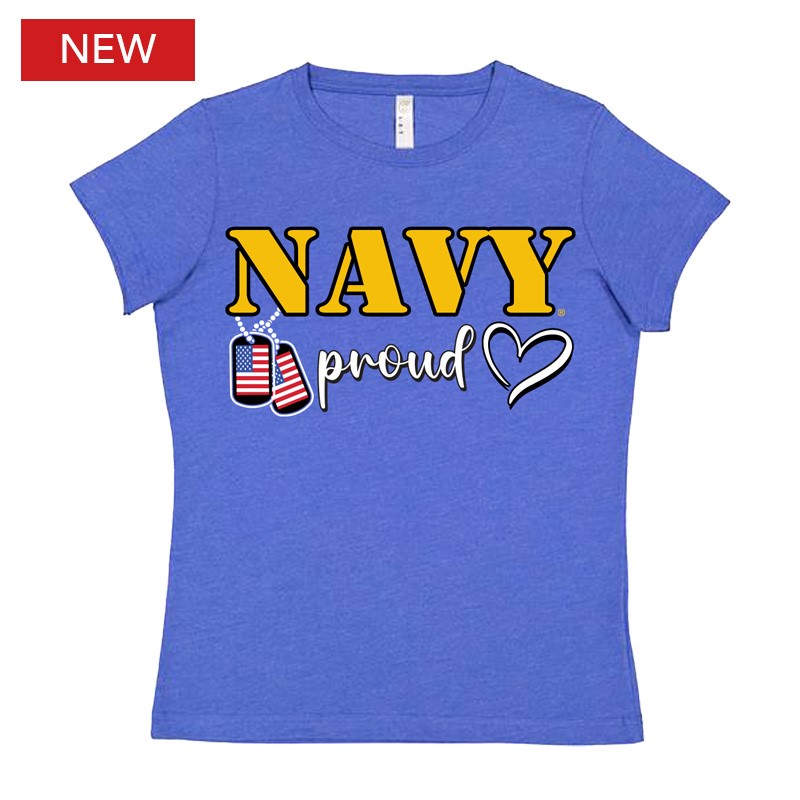 NAVY PROUD LADIES TALPN-U-LAD