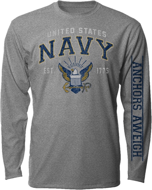 NAVY VINTAGE BLOCK LOGO TAVBN-GY-ALS