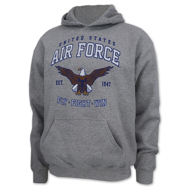 AIR FORCE VINTAGE LOGO HOODIE TAFMV-O-SW