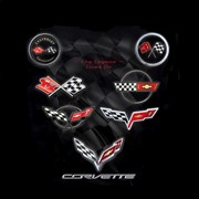 CORVETTE EMBLEM COLLECTION CVFLV-B-ADL View 2