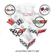 CORVETTE  EMBLEM COLLECTION CVFLV-W-ADL View 2