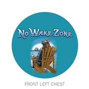 NO WAKE ZONE RELAX HARRRD PINWZ-U2-ADL View 2
