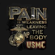 USMC PAIN IS WEAKNESS LEAVING THE BODY TAPWL-B-ADL View 2