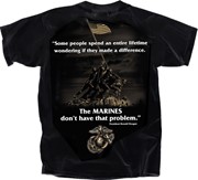 MARINES MAKE A DIFFERENCE RONALD REAGAN QUOTE TA450-B-ADL View 4