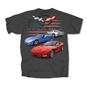 CORVETTE C5 RED WHITE AND BLUE CV5VF-GY-ADL View 3