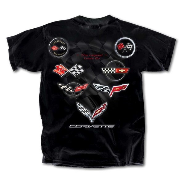 CORVETTE EMBLEM COLLECTION CVFLV-B-ADL