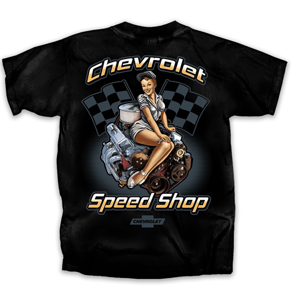 VINTAGE CHEVY PIN UP CVSSP-B-ADL