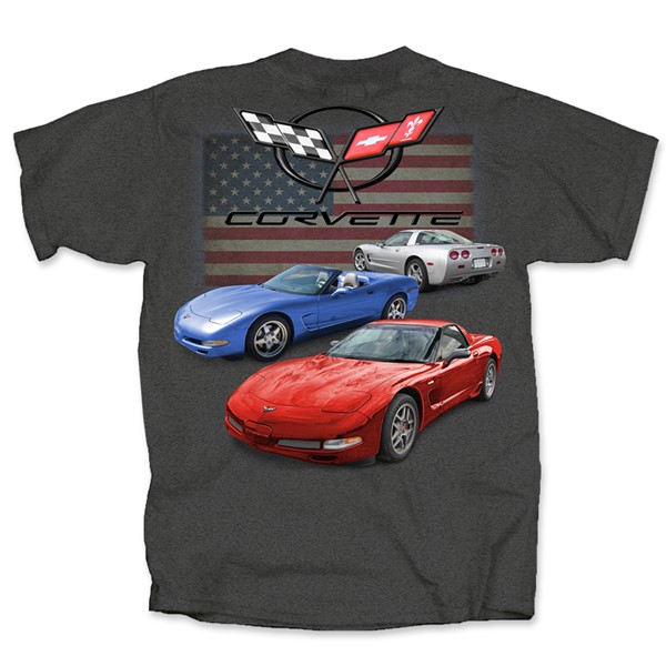 CORVETTE C5 RED WHITE AND BLUE CV5VF-GY-ADL