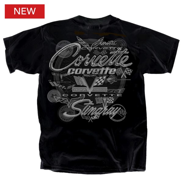 CORVETTE LOGO CVLCV-B-ADL